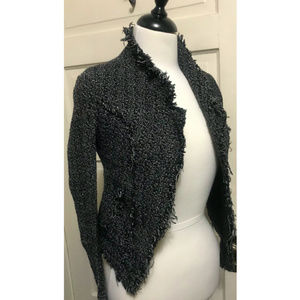 🛑TEMPORARY HOLD🛑 NWOT Classy Fringe Tweed Sweater/Bolero
